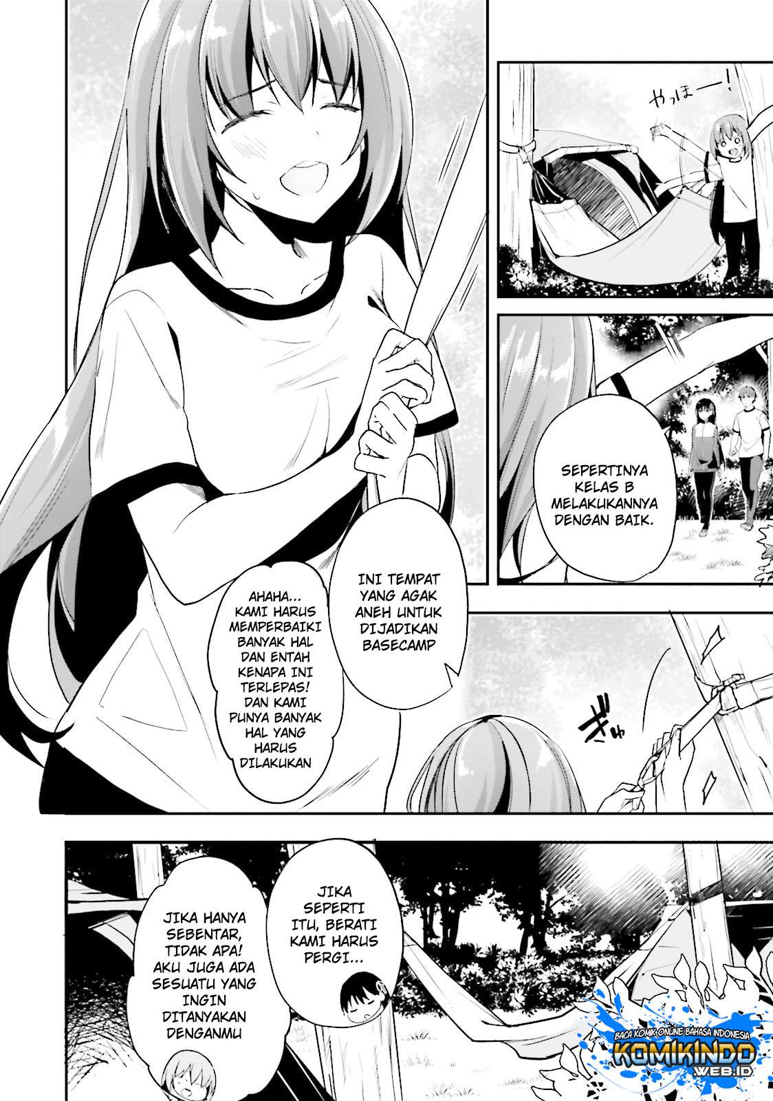 Youkoso Jitsuryoku Shijou Shugi no Kyoushitsu e Chapter 19 Gambar 19