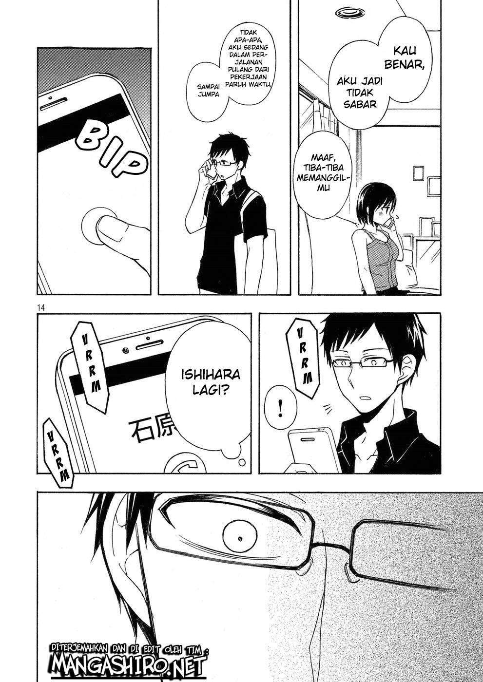 Watari-kun no xx ga Houkai Sunzen Chapter 36 Gambar 14