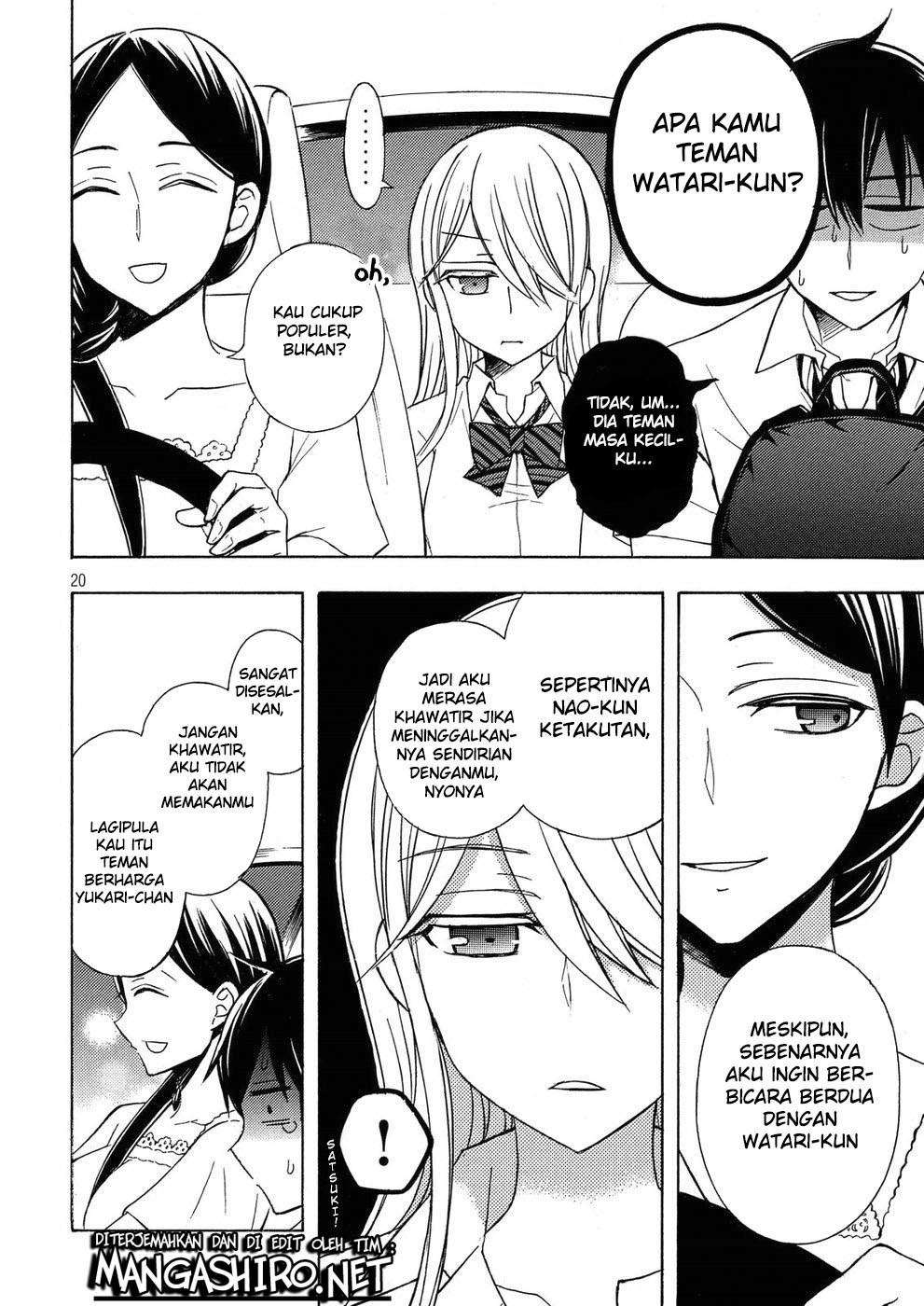 Watari-kun no xx ga Houkai Sunzen Chapter 36 Gambar 20