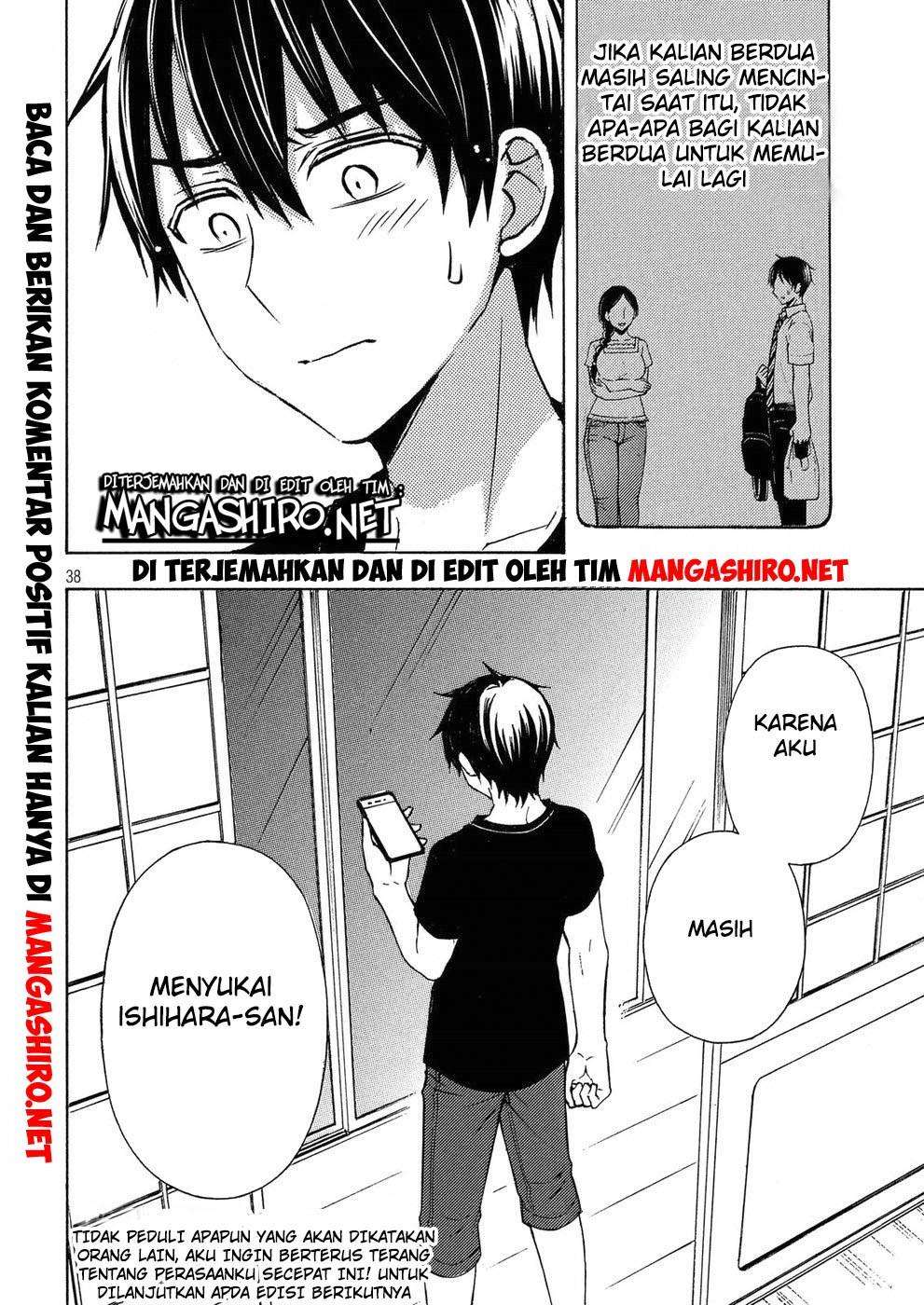 Watari-kun no xx ga Houkai Sunzen Chapter 36 Gambar 37