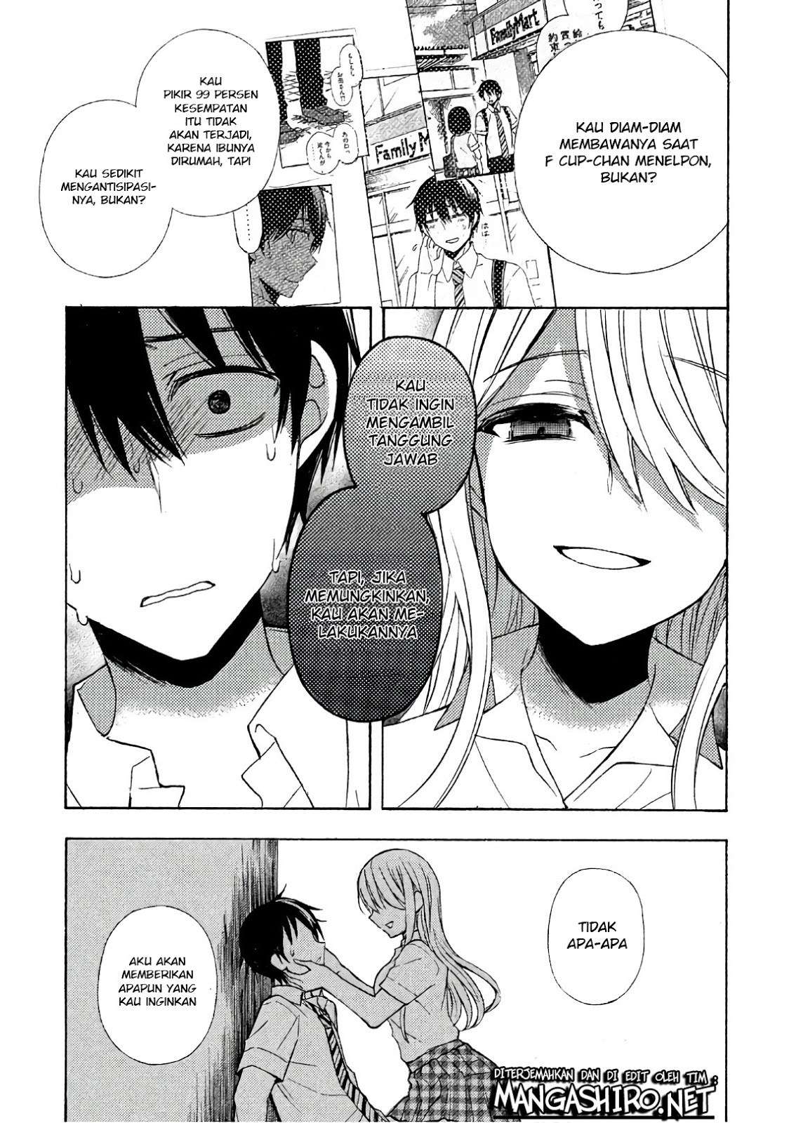 Watari-kun no xx ga Houkai Sunzen Chapter 35 Gambar 21