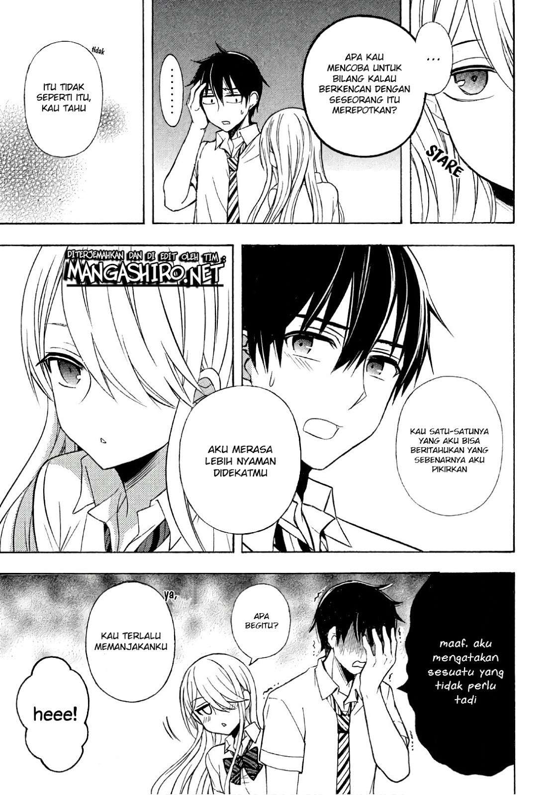 Watari-kun no xx ga Houkai Sunzen Chapter 35 Gambar 27