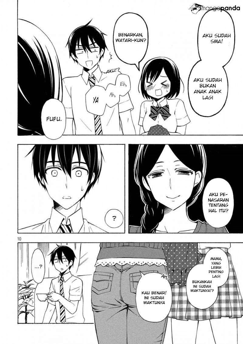 Watari-kun no xx ga Houkai Sunzen Chapter 34 Gambar 12