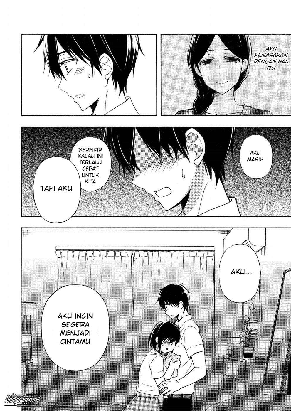 Watari-kun no xx ga Houkai Sunzen Chapter 34 Gambar 22