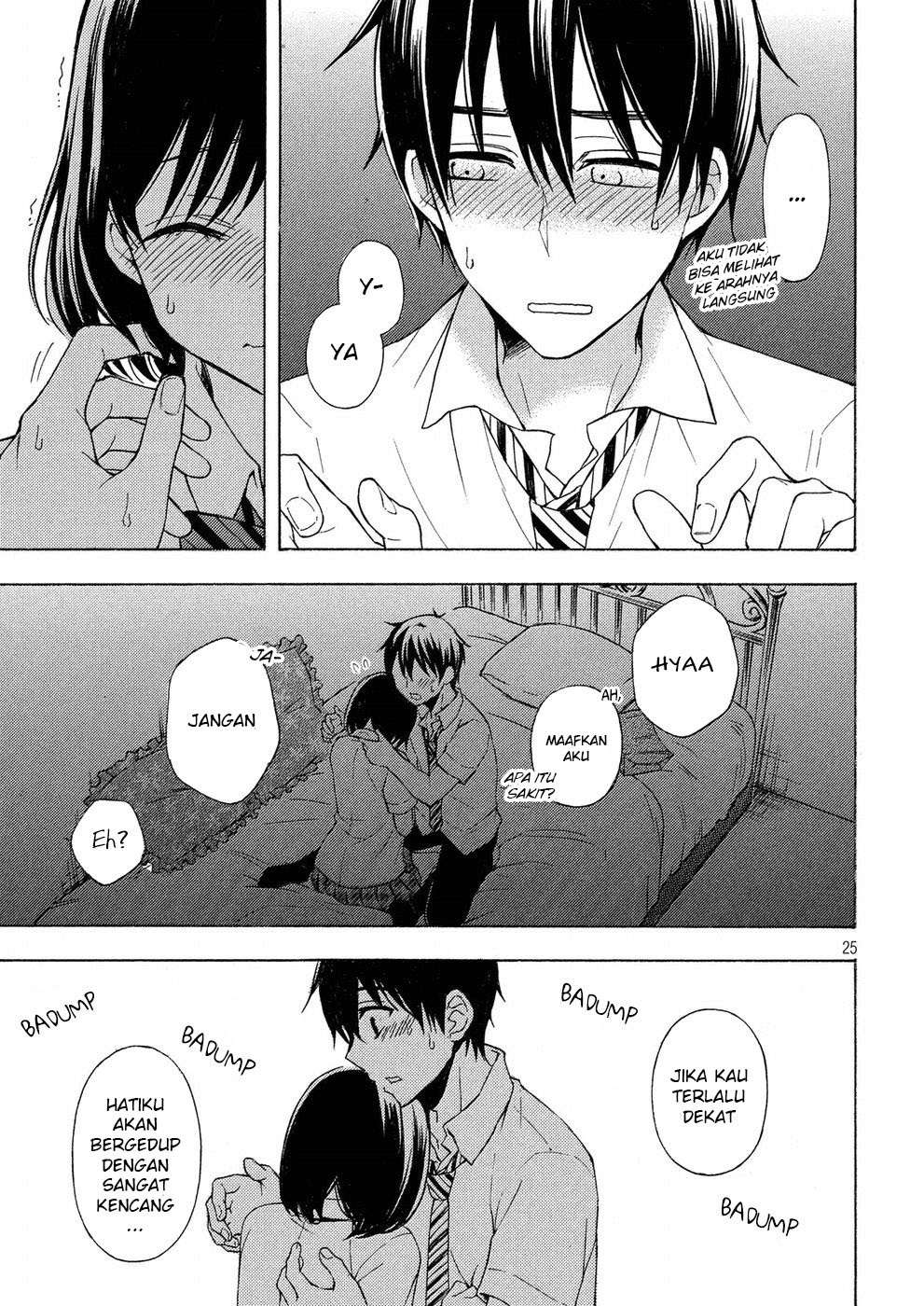 Watari-kun no xx ga Houkai Sunzen Chapter 34 Gambar 27
