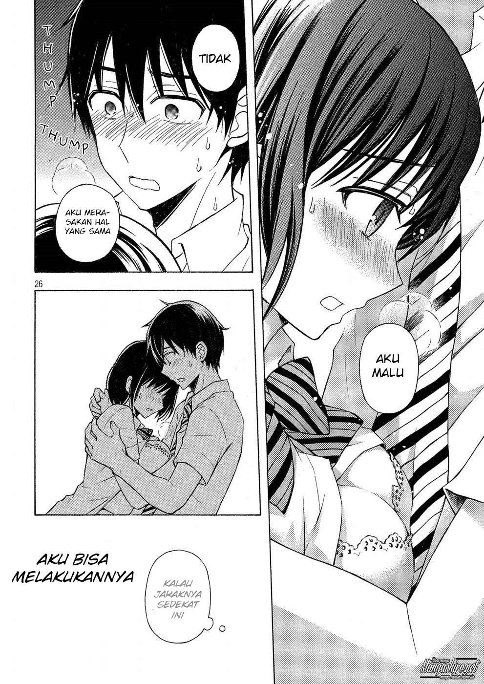 Watari-kun no xx ga Houkai Sunzen Chapter 34 Gambar 28