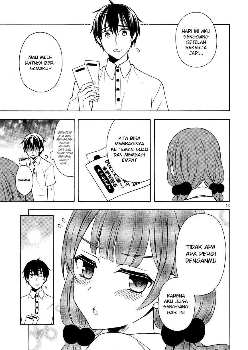 Watari-kun no xx ga Houkai Sunzen Chapter 33 Gambar 20