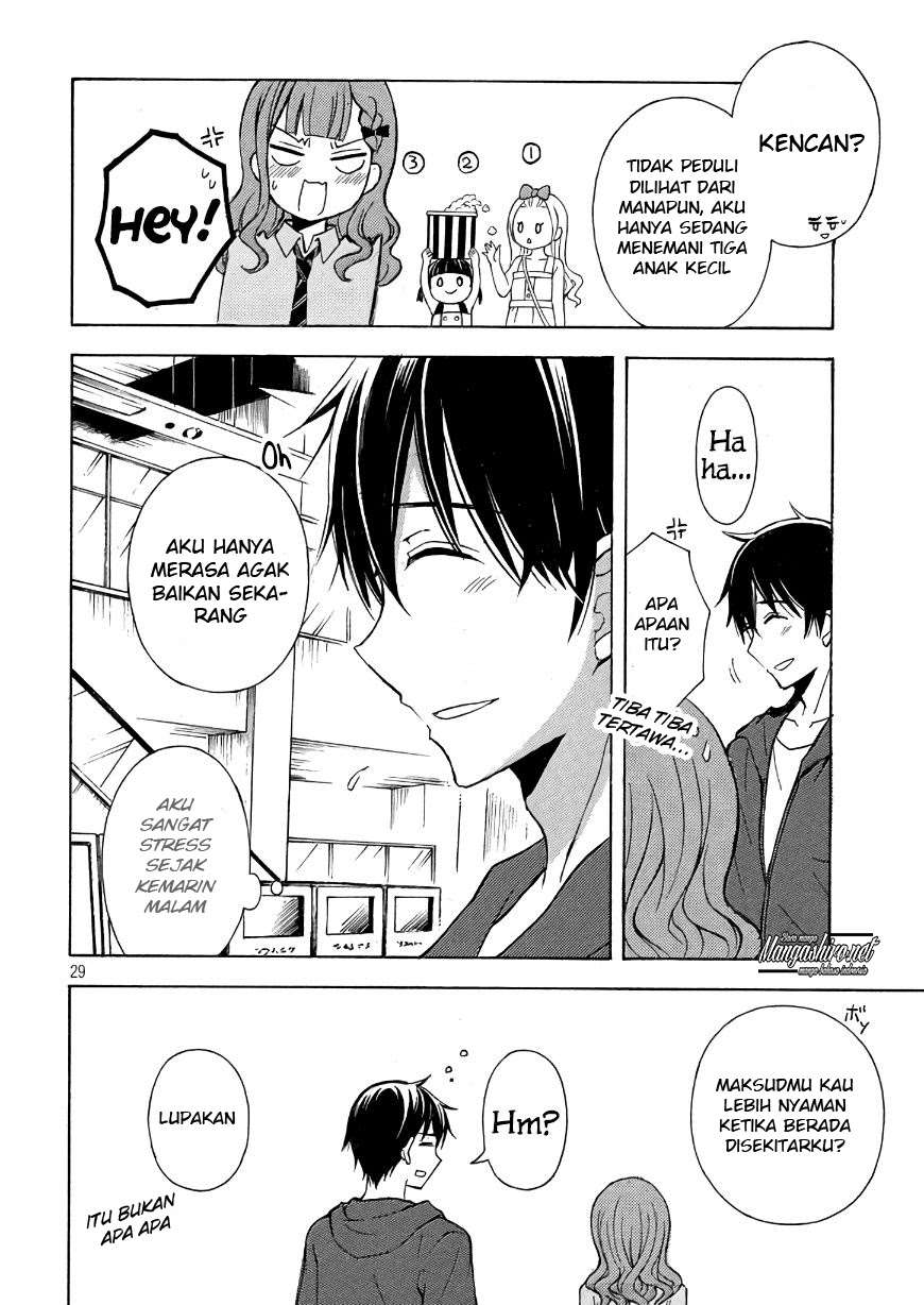 Watari-kun no xx ga Houkai Sunzen Chapter 33 Gambar 31