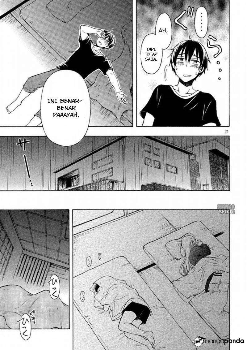 Watari-kun no xx ga Houkai Sunzen Chapter 32 Gambar 22