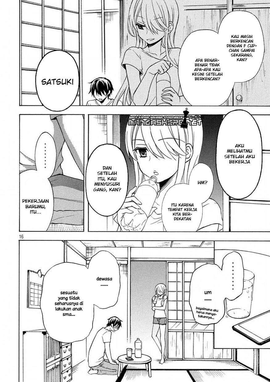 Watari-kun no xx ga Houkai Sunzen Chapter 29 Gambar 17