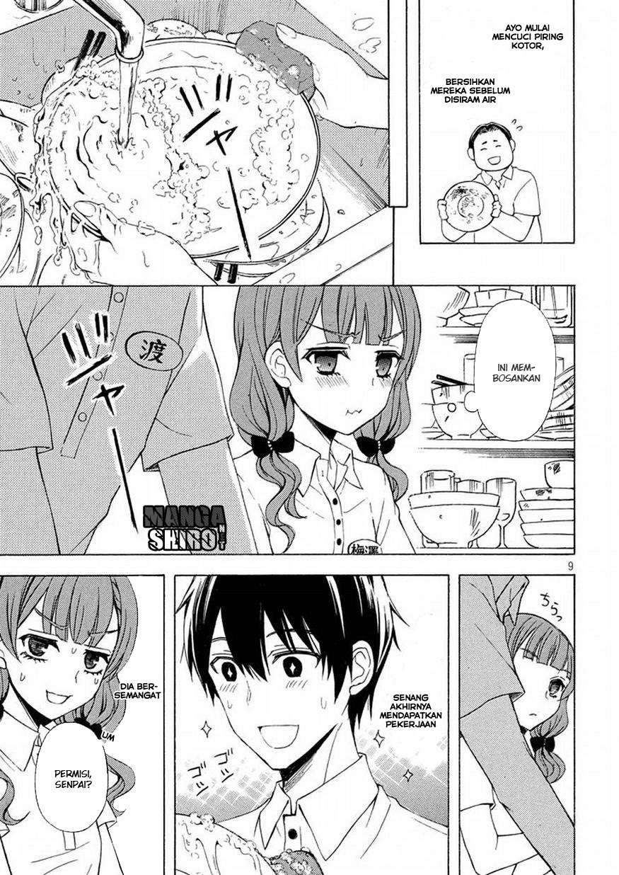Watari-kun no xx ga Houkai Sunzen Chapter 28 Gambar 10