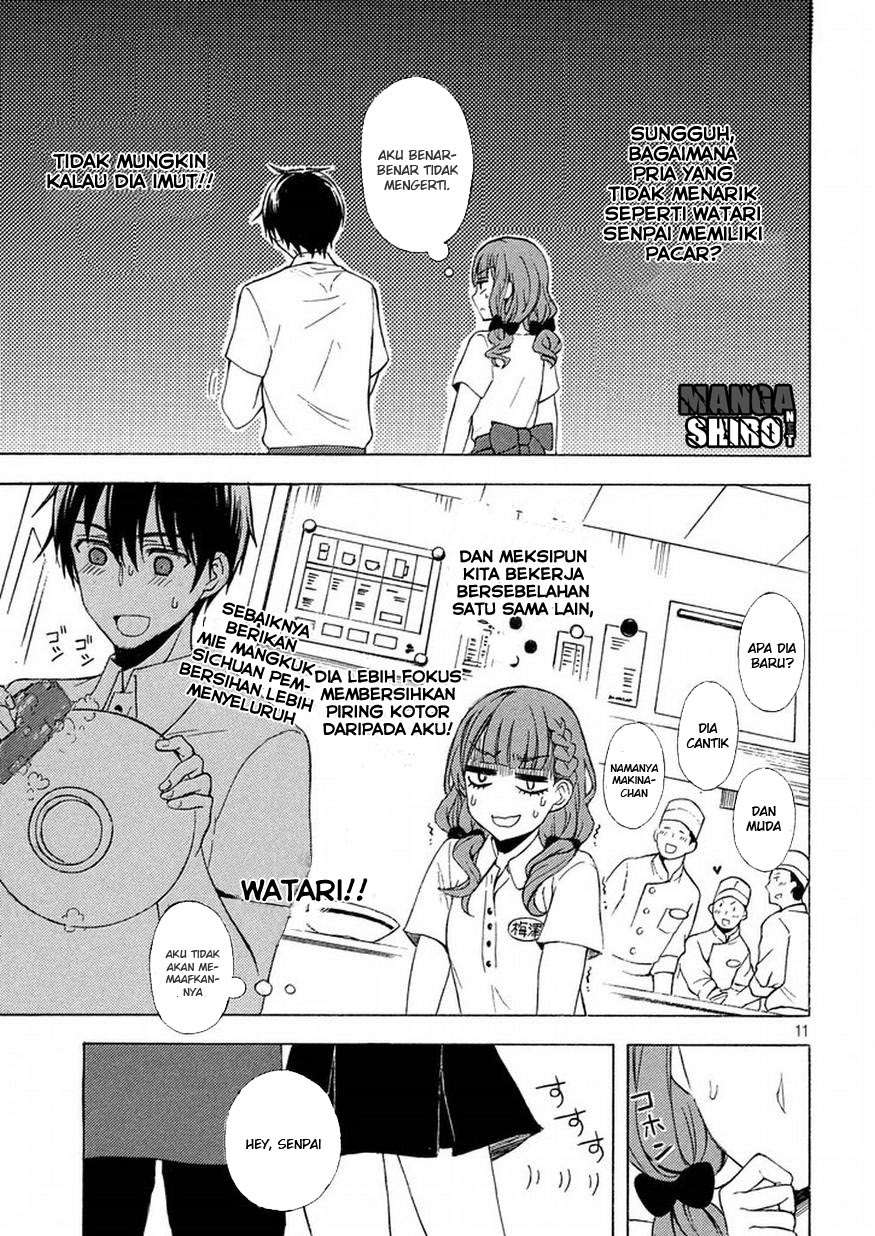 Watari-kun no xx ga Houkai Sunzen Chapter 28 Gambar 12