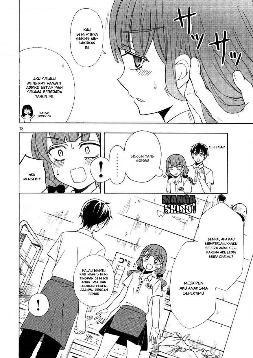 Watari-kun no xx ga Houkai Sunzen Chapter 28 Gambar 18