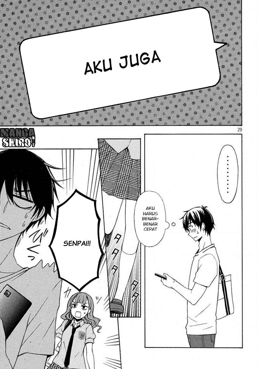 Watari-kun no xx ga Houkai Sunzen Chapter 28 Gambar 29