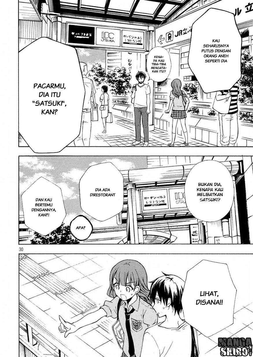 Watari-kun no xx ga Houkai Sunzen Chapter 28 Gambar 30