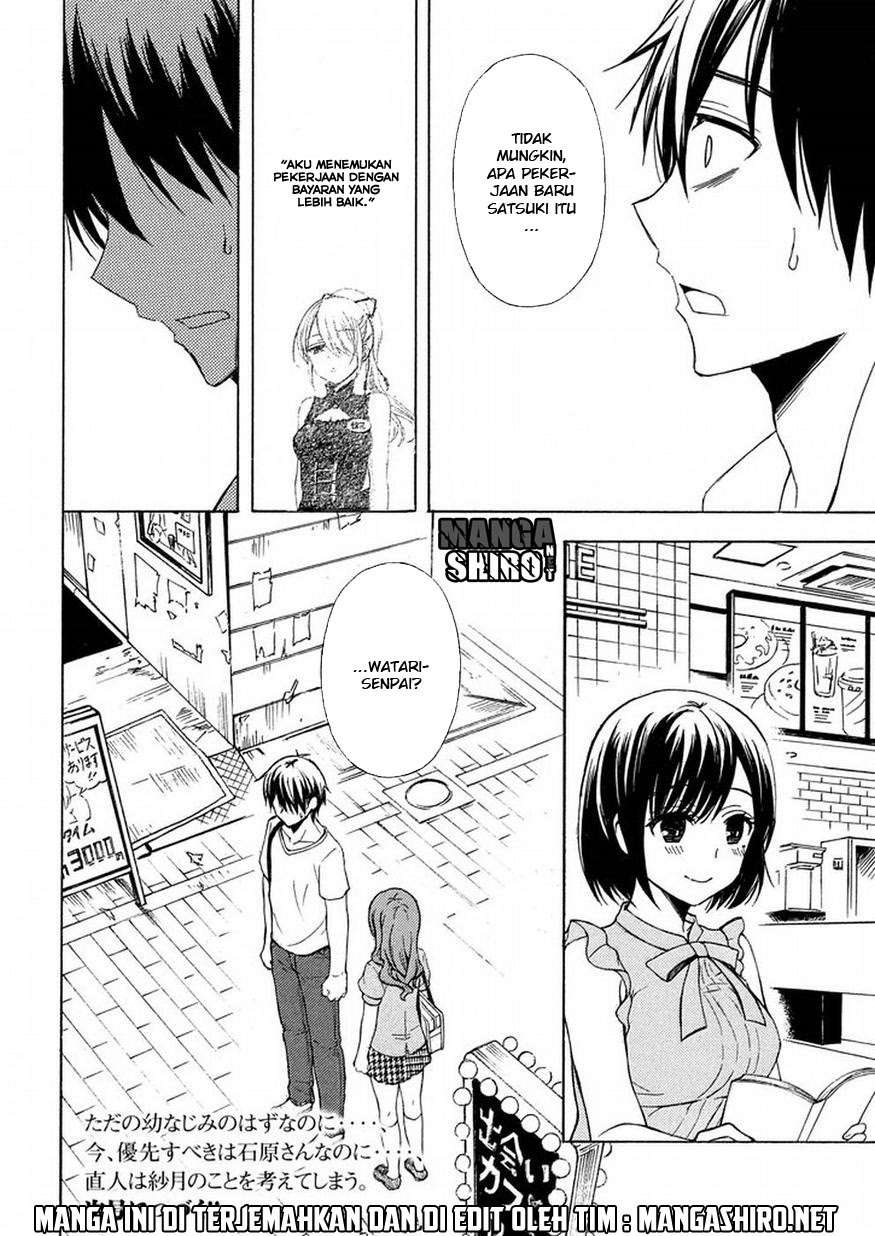 Watari-kun no xx ga Houkai Sunzen Chapter 28 Gambar 34