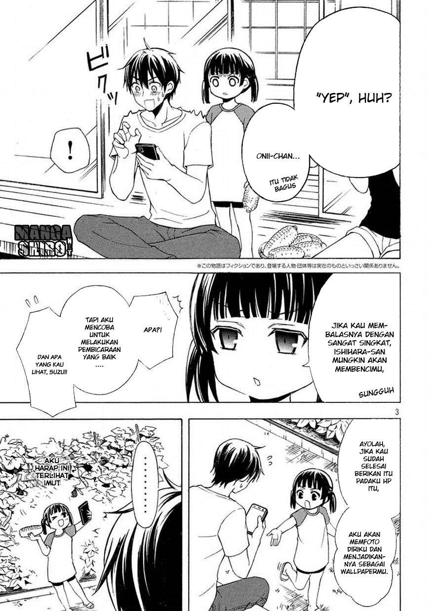 Watari-kun no xx ga Houkai Sunzen Chapter 28 Gambar 4