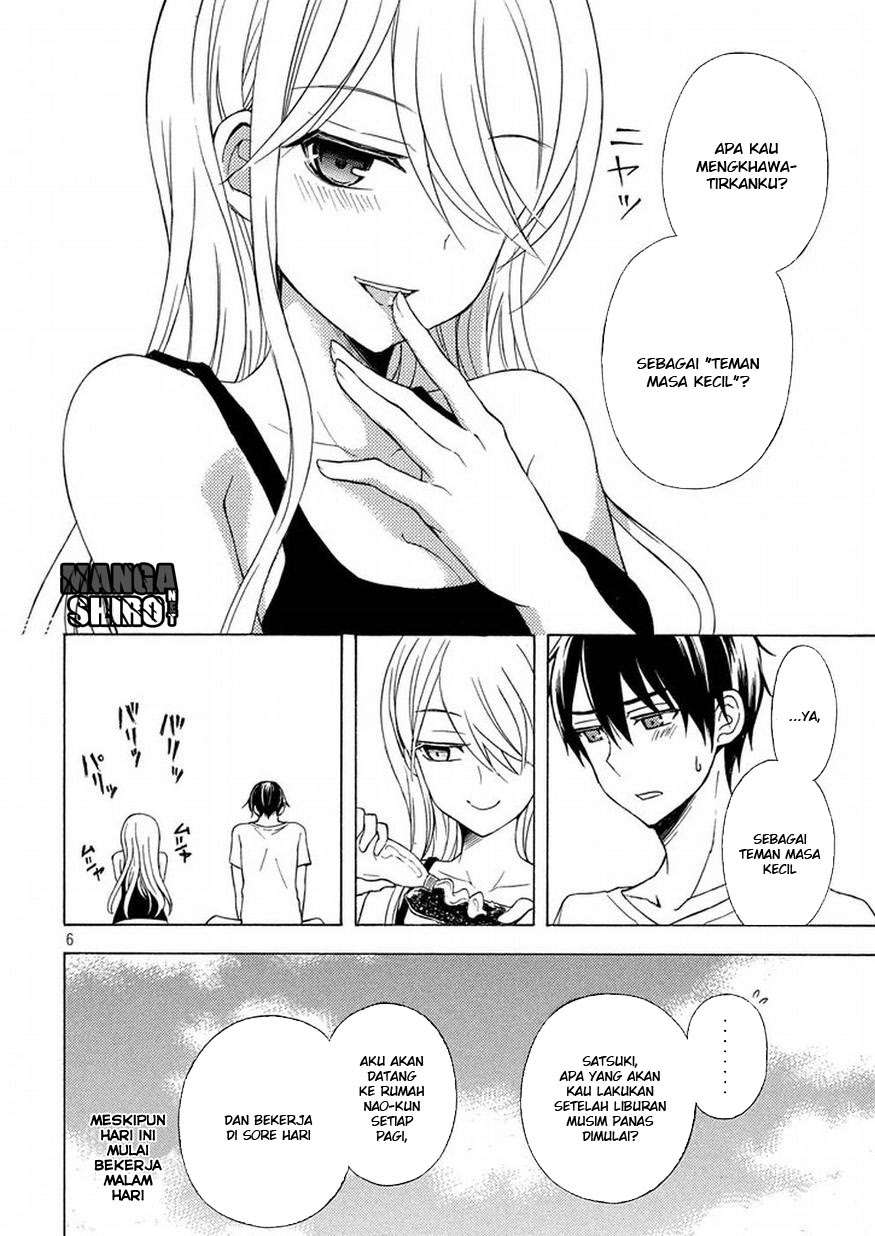 Watari-kun no xx ga Houkai Sunzen Chapter 28 Gambar 7