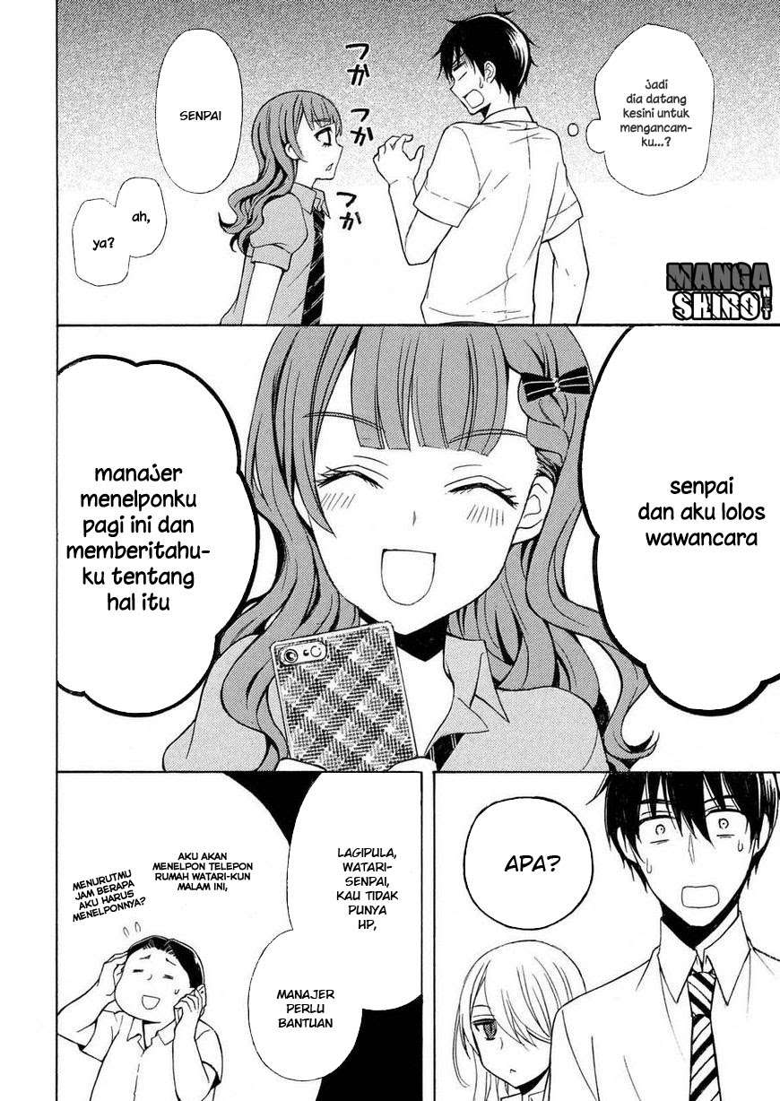 Watari-kun no xx ga Houkai Sunzen Chapter 27 Gambar 12