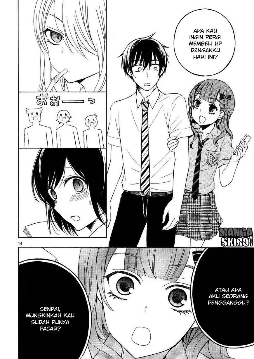 Watari-kun no xx ga Houkai Sunzen Chapter 27 Gambar 14