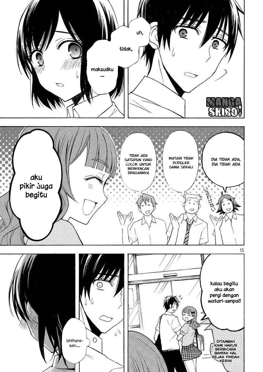 Watari-kun no xx ga Houkai Sunzen Chapter 27 Gambar 15