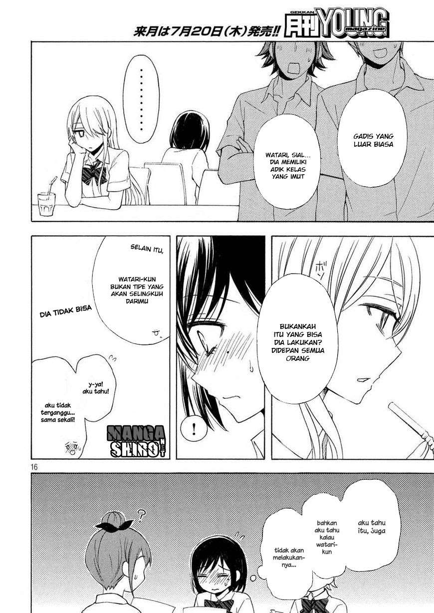 Watari-kun no xx ga Houkai Sunzen Chapter 27 Gambar 16