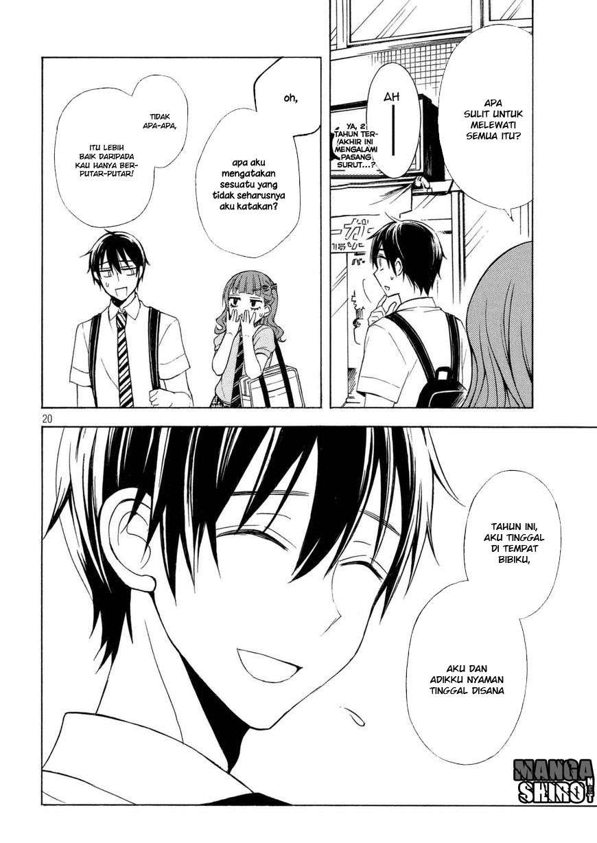 Watari-kun no xx ga Houkai Sunzen Chapter 27 Gambar 20