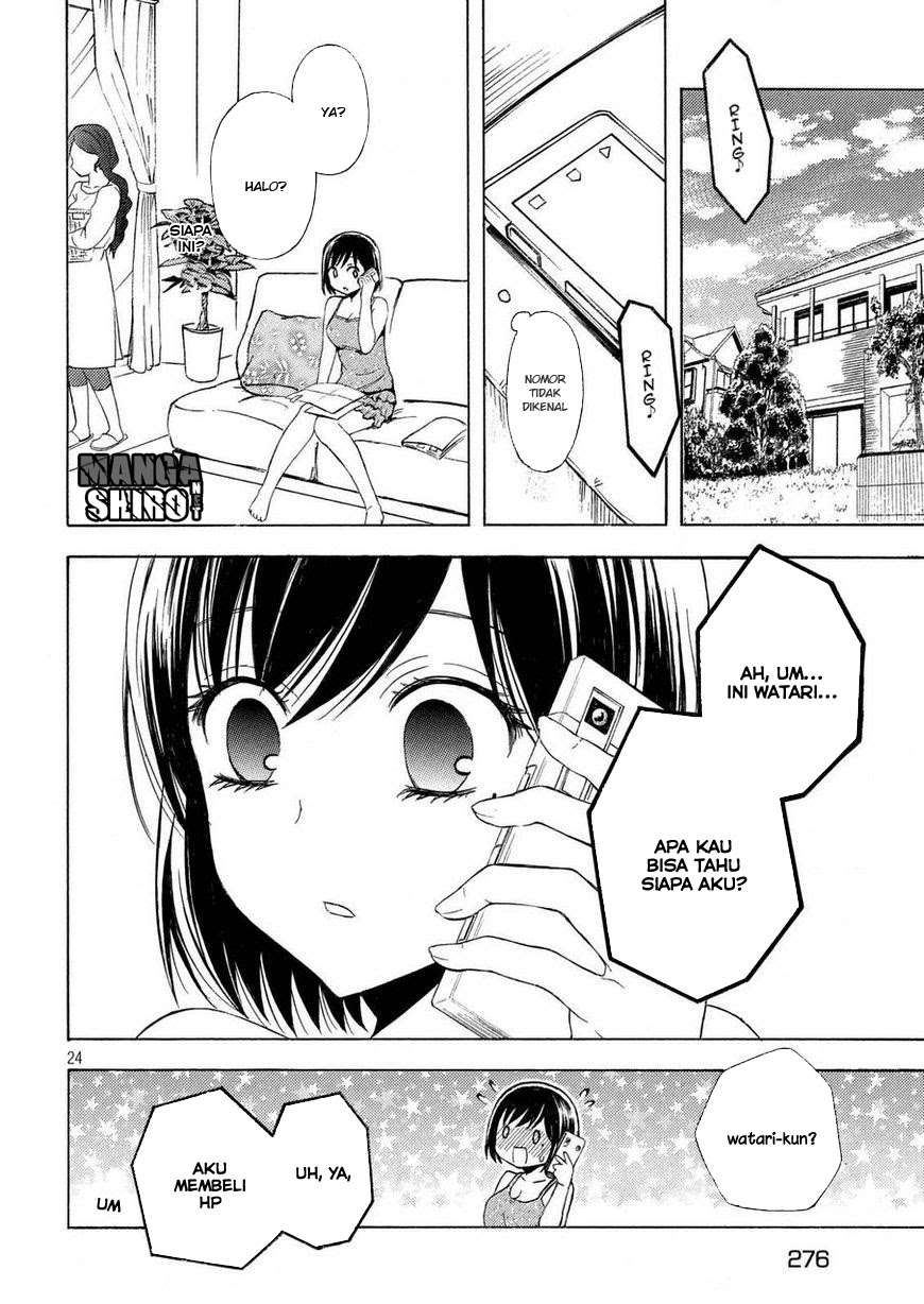 Watari-kun no xx ga Houkai Sunzen Chapter 27 Gambar 24