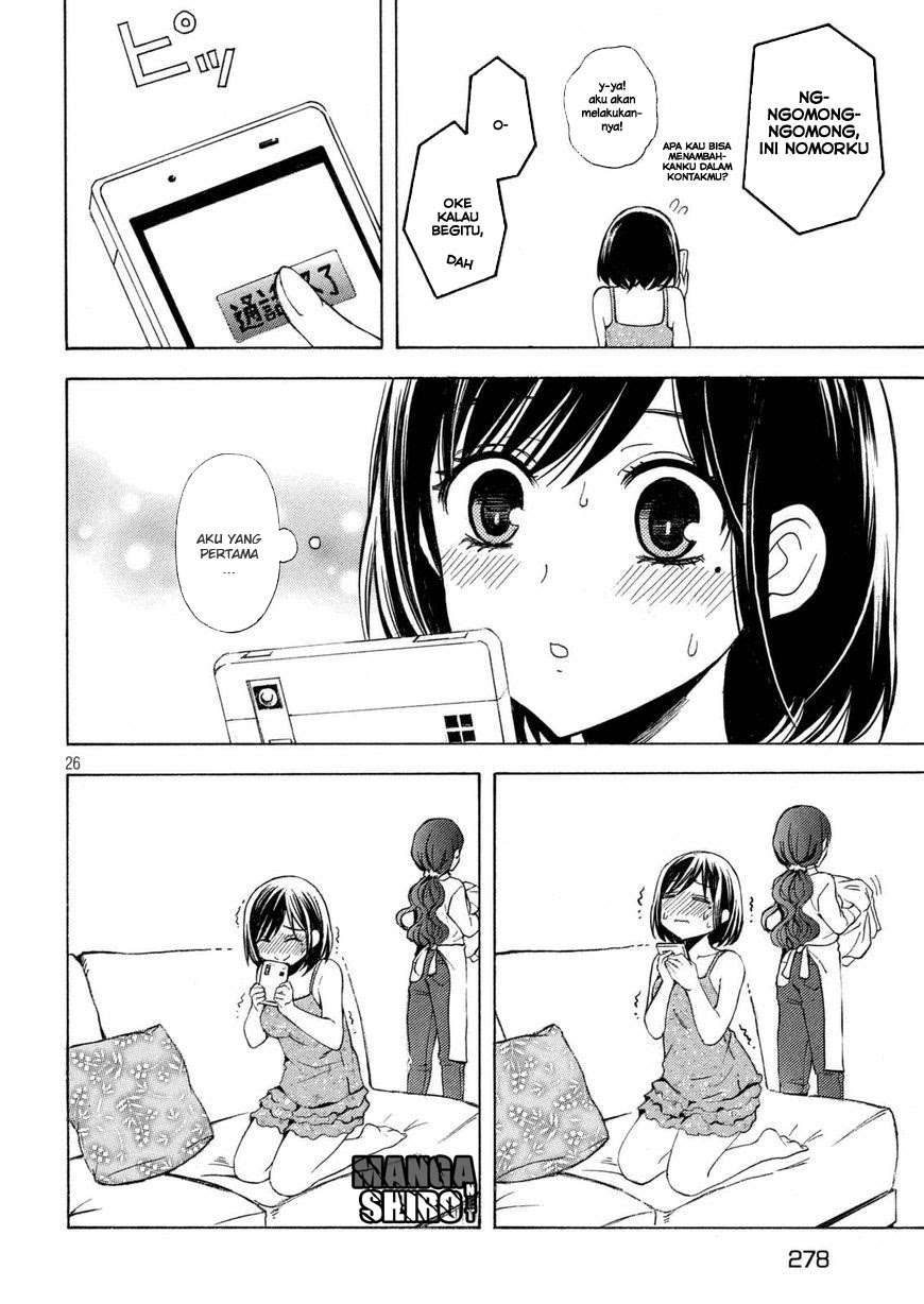 Watari-kun no xx ga Houkai Sunzen Chapter 27 Gambar 26