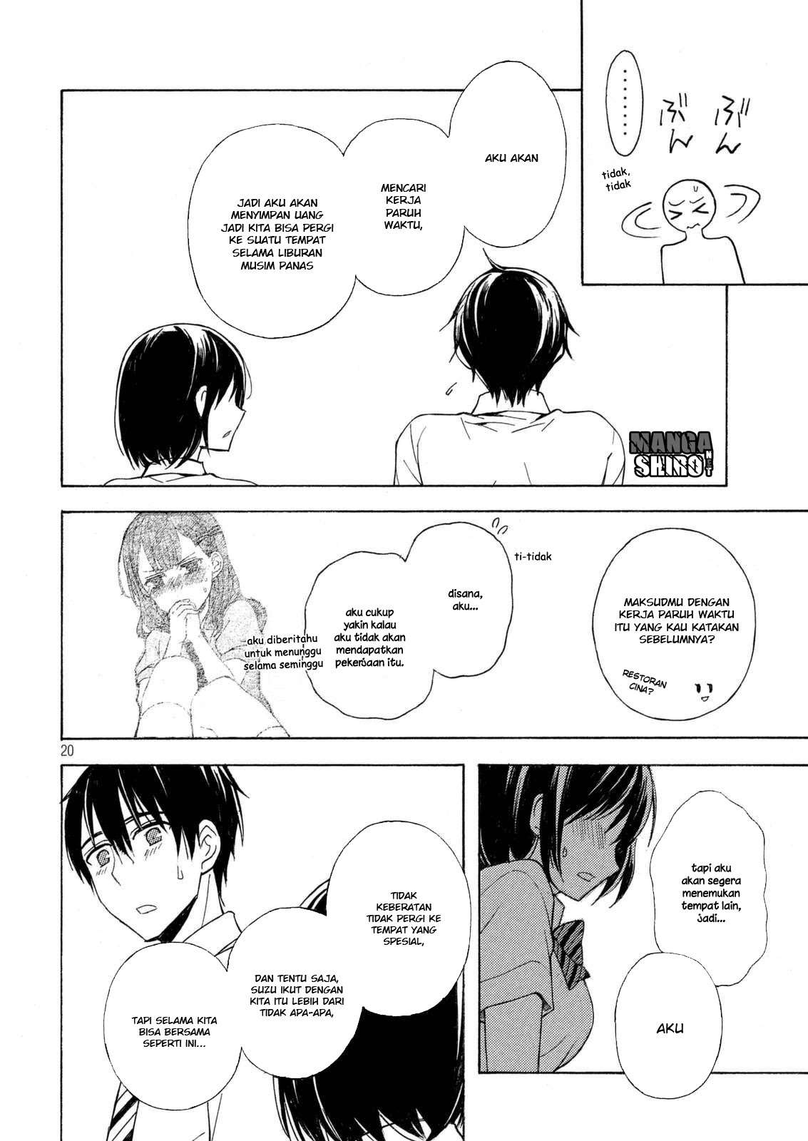 Watari-kun no xx ga Houkai Sunzen Chapter 26 Gambar 21