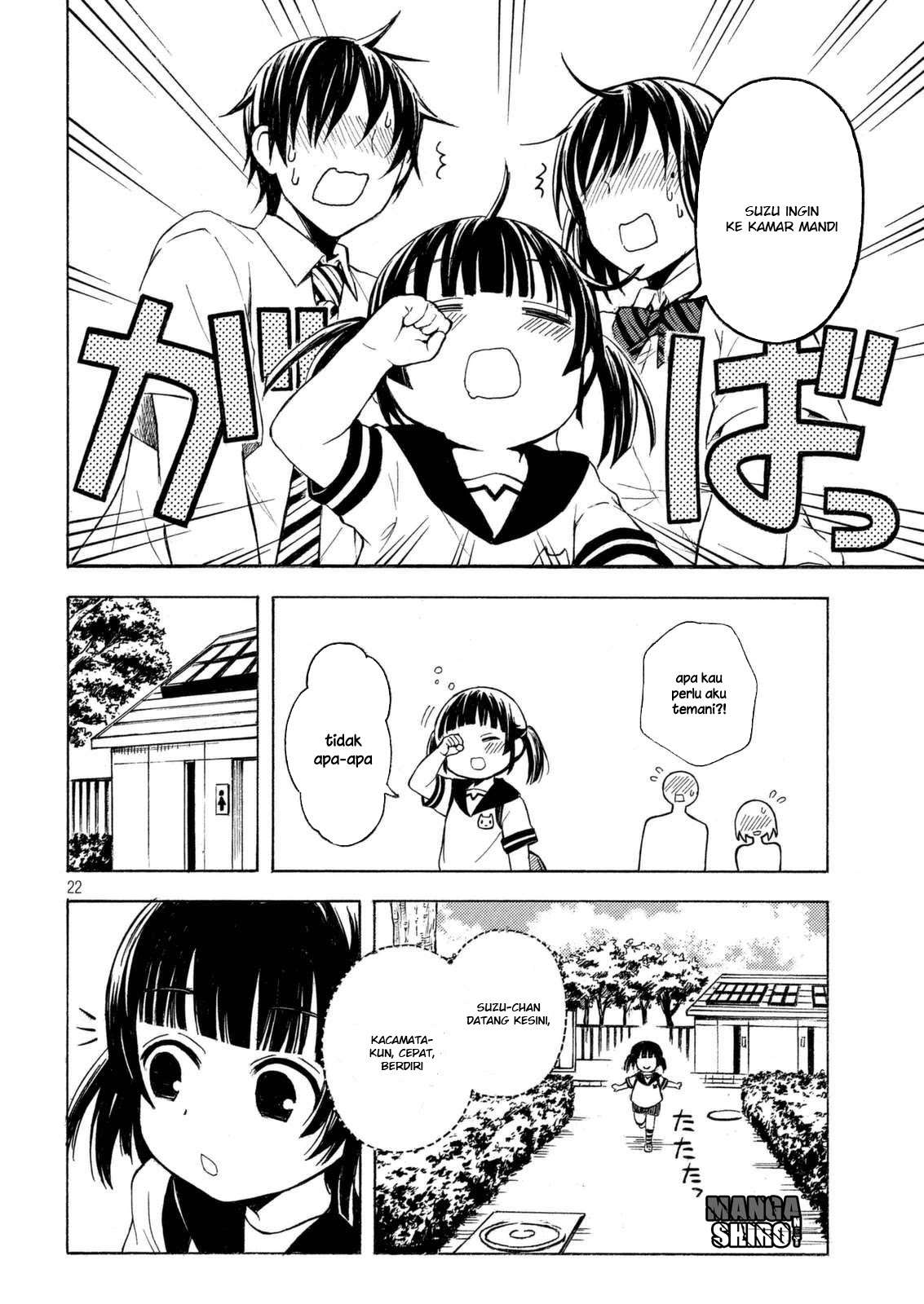 Watari-kun no xx ga Houkai Sunzen Chapter 26 Gambar 23