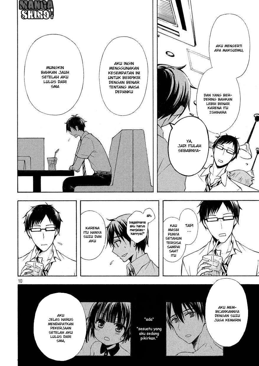 Watari-kun no xx ga Houkai Sunzen Chapter 25 Gambar 10