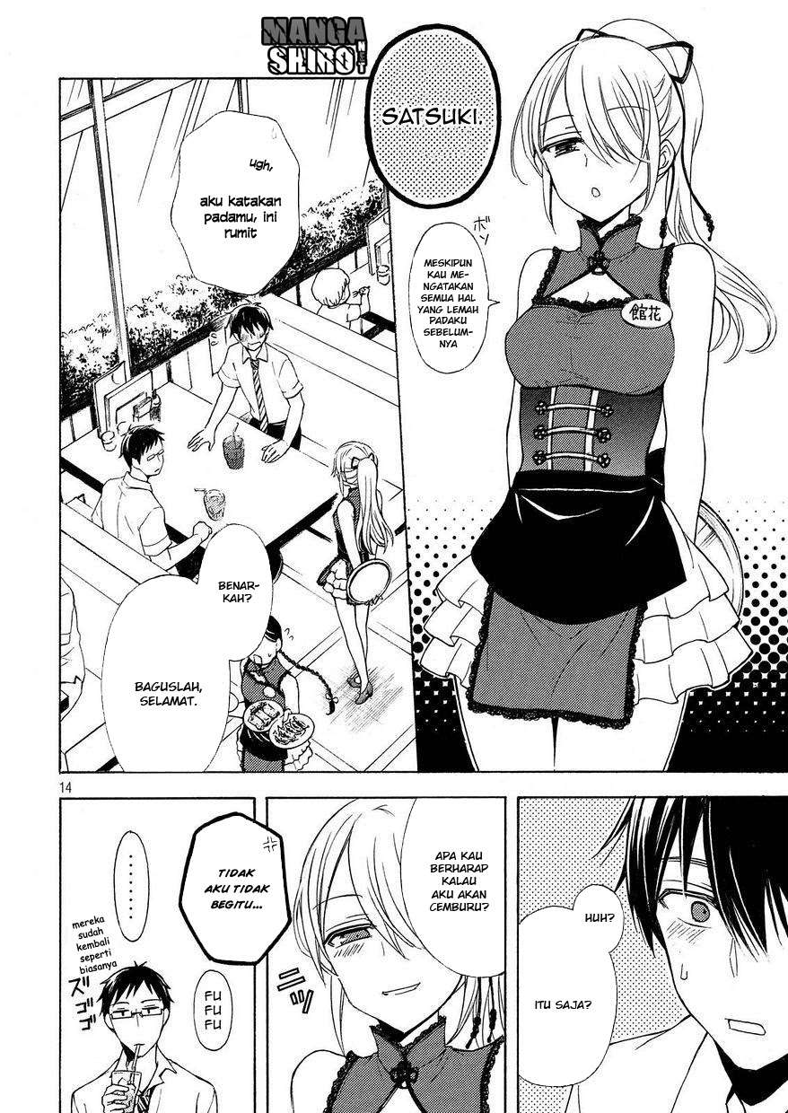 Watari-kun no xx ga Houkai Sunzen Chapter 25 Gambar 14