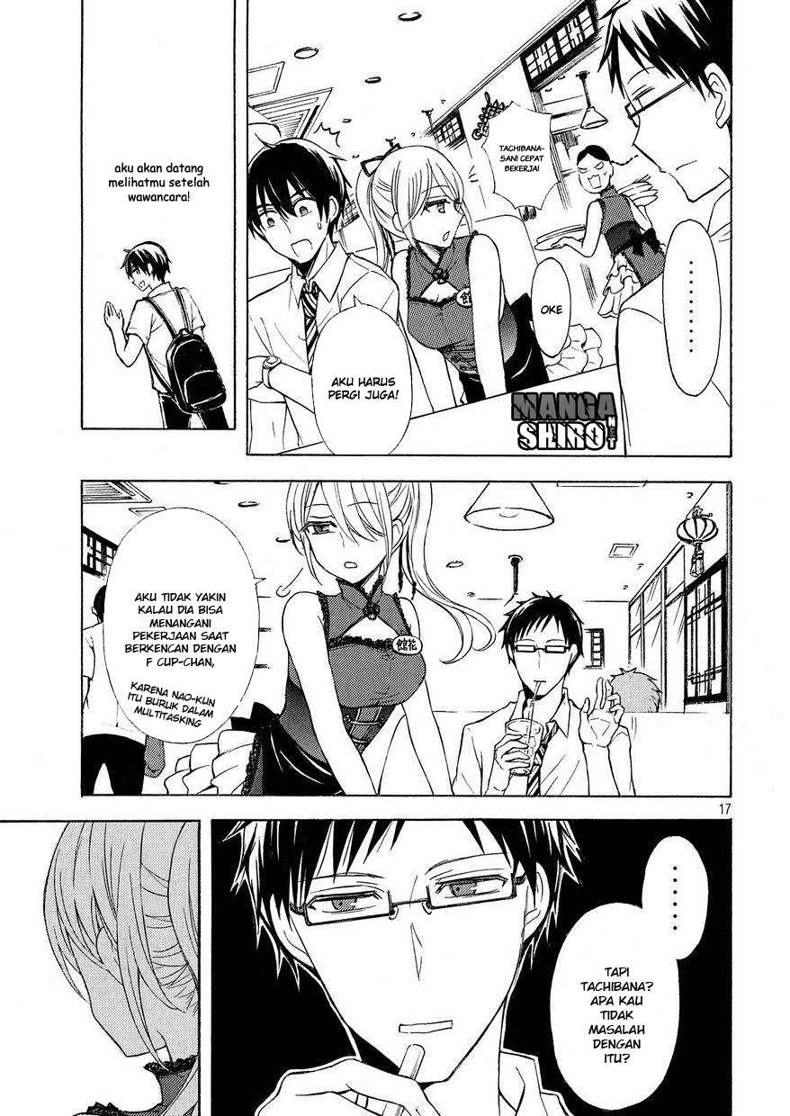 Watari-kun no xx ga Houkai Sunzen Chapter 25 Gambar 17
