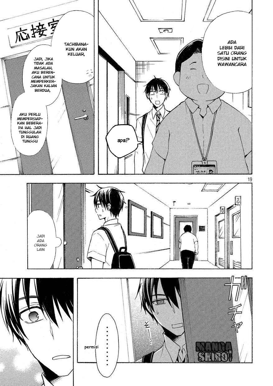 Watari-kun no xx ga Houkai Sunzen Chapter 25 Gambar 19