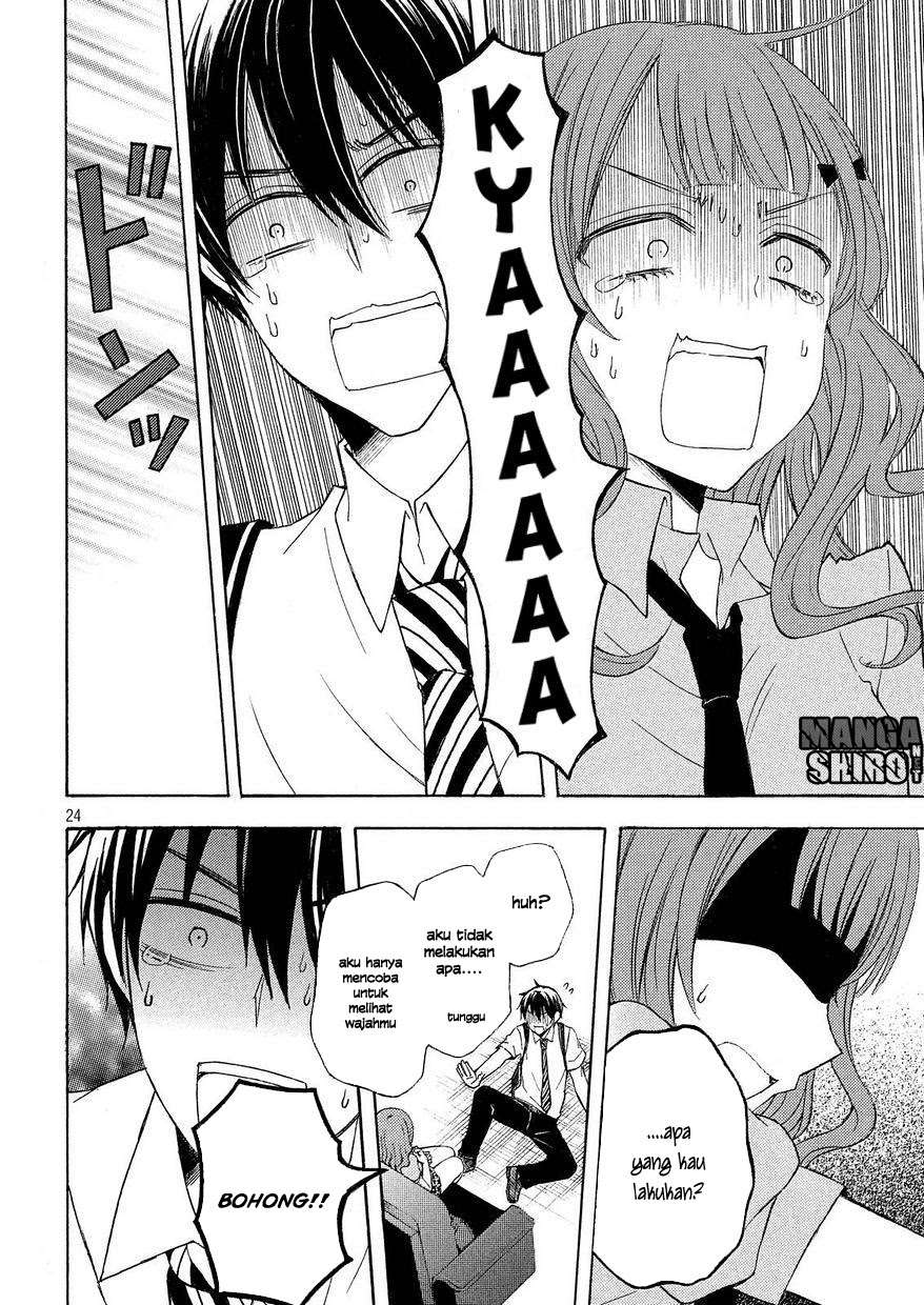 Watari-kun no xx ga Houkai Sunzen Chapter 25 Gambar 24