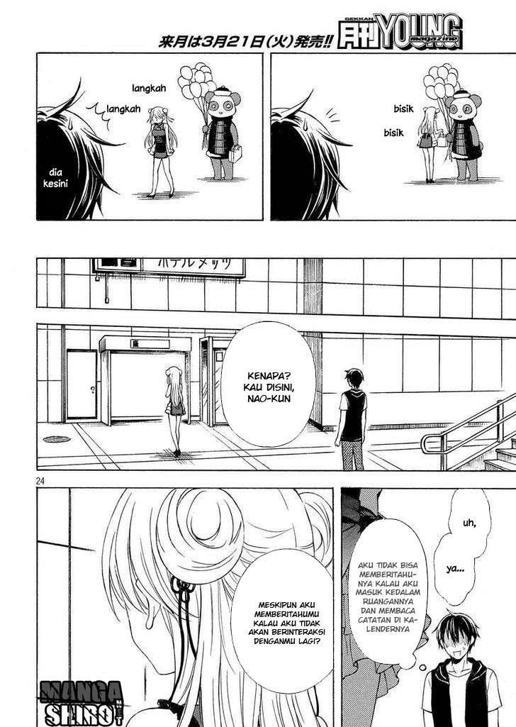 Watari-kun no xx ga Houkai Sunzen Chapter 23 Gambar 22