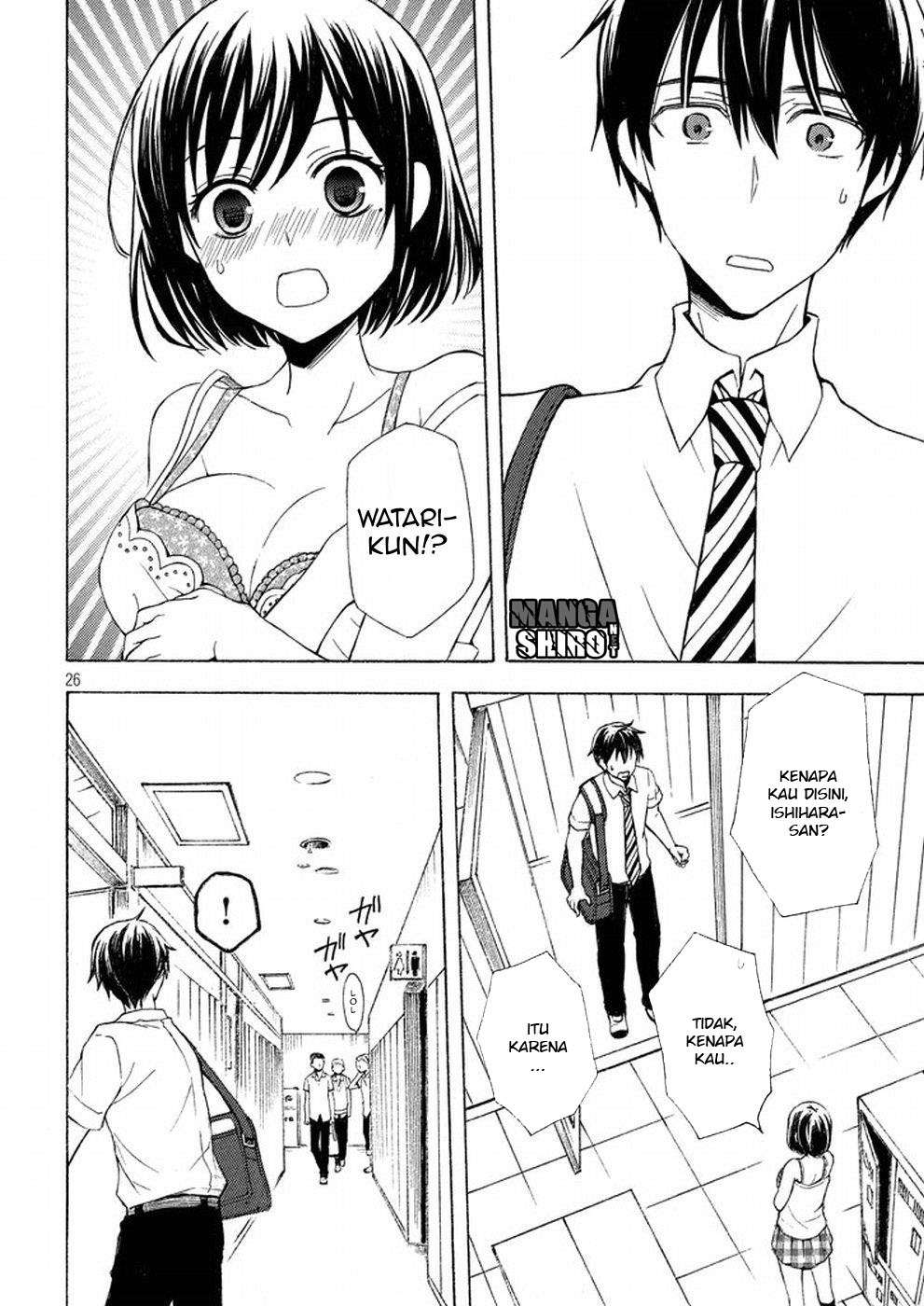 Watari-kun no xx ga Houkai Sunzen Chapter 22 Gambar 27