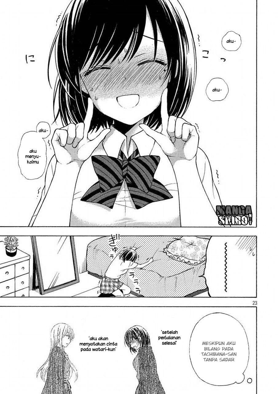 Watari-kun no xx ga Houkai Sunzen Chapter 21 Gambar 24