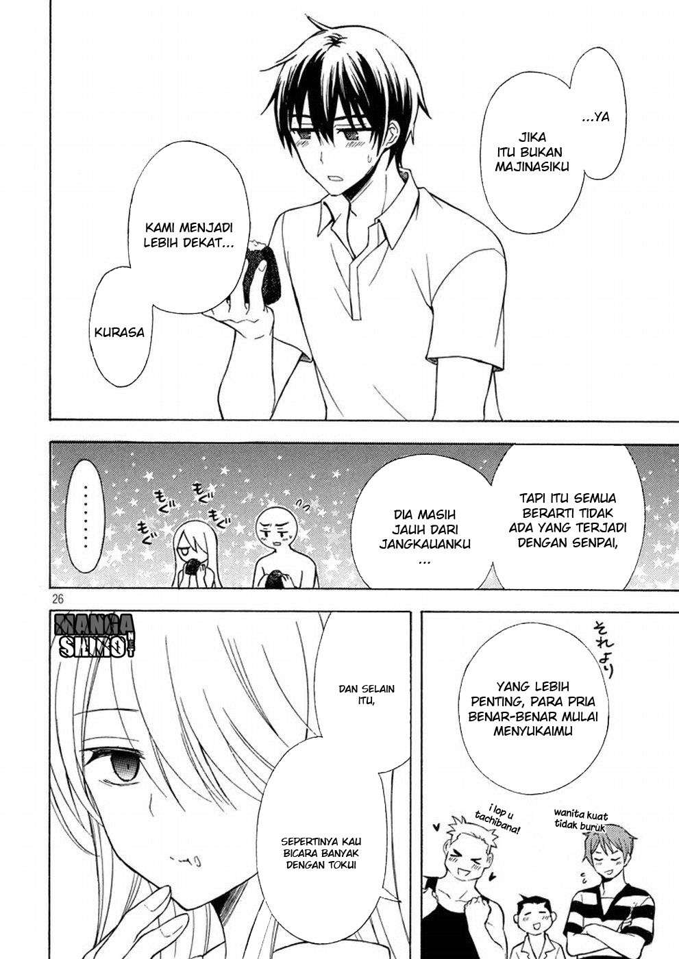 Watari-kun no xx ga Houkai Sunzen Chapter 20 Gambar 25
