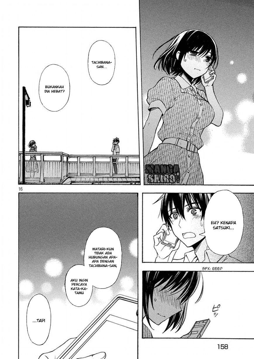 Watari-kun no xx ga Houkai Sunzen Chapter 19 Gambar 15
