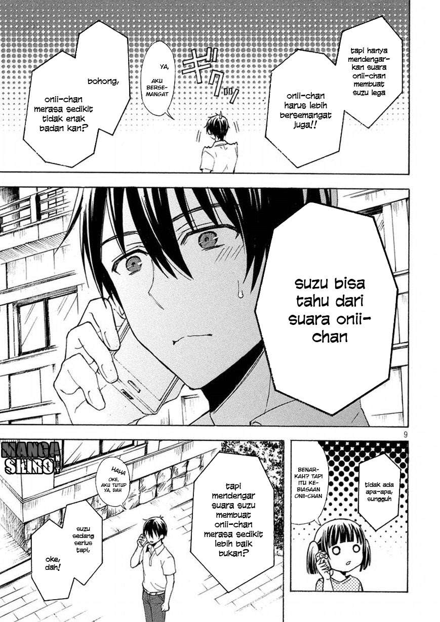 Watari-kun no xx ga Houkai Sunzen Chapter 19 Gambar 9
