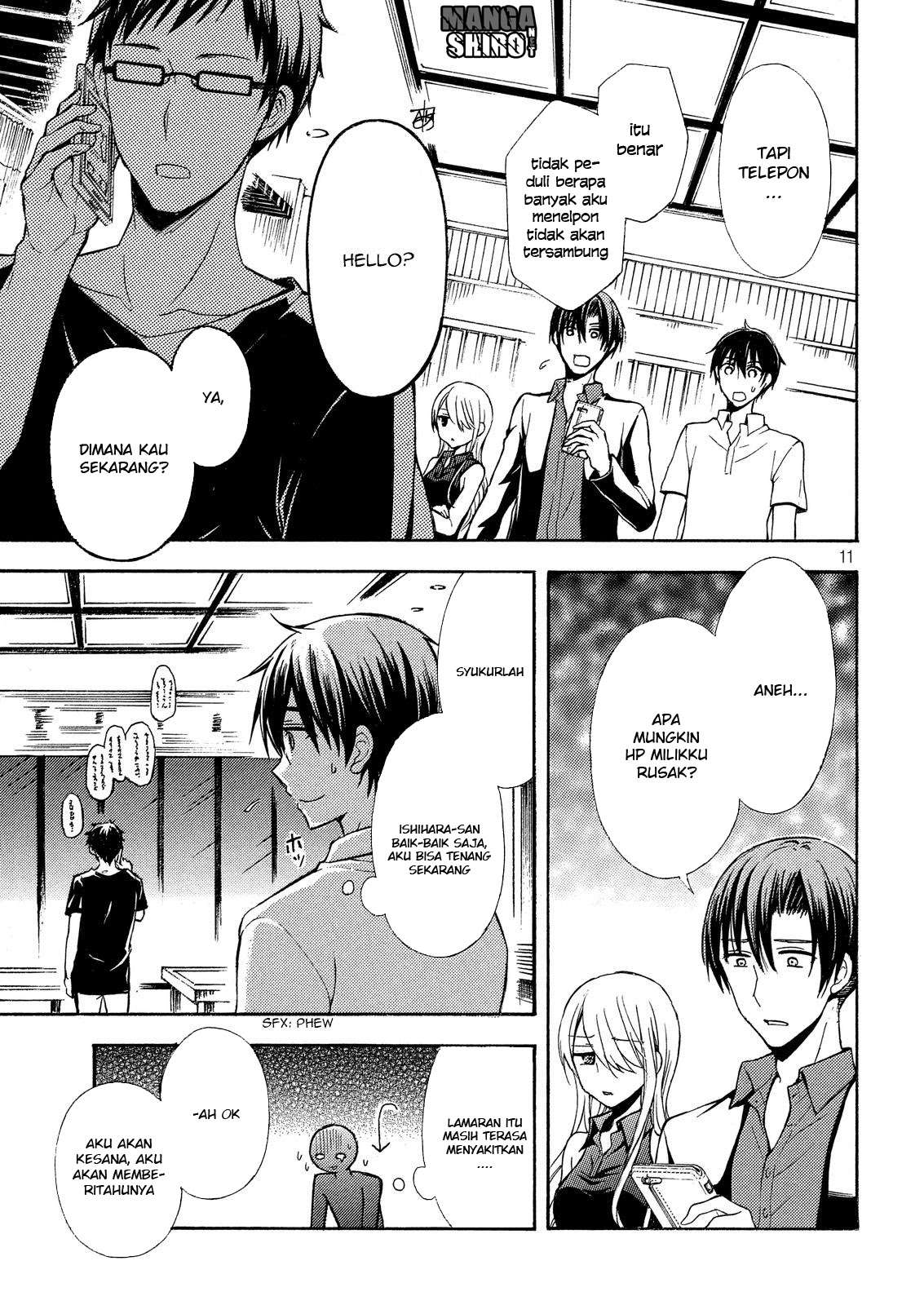 Watari-kun no xx ga Houkai Sunzen Chapter 18 Gambar 11