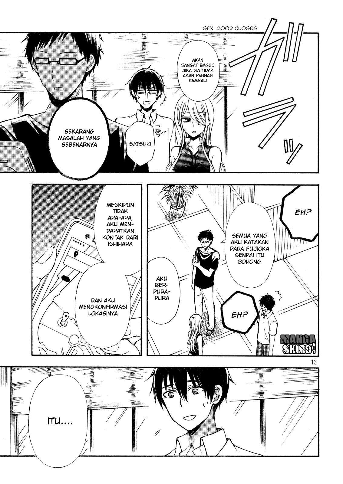 Watari-kun no xx ga Houkai Sunzen Chapter 18 Gambar 13