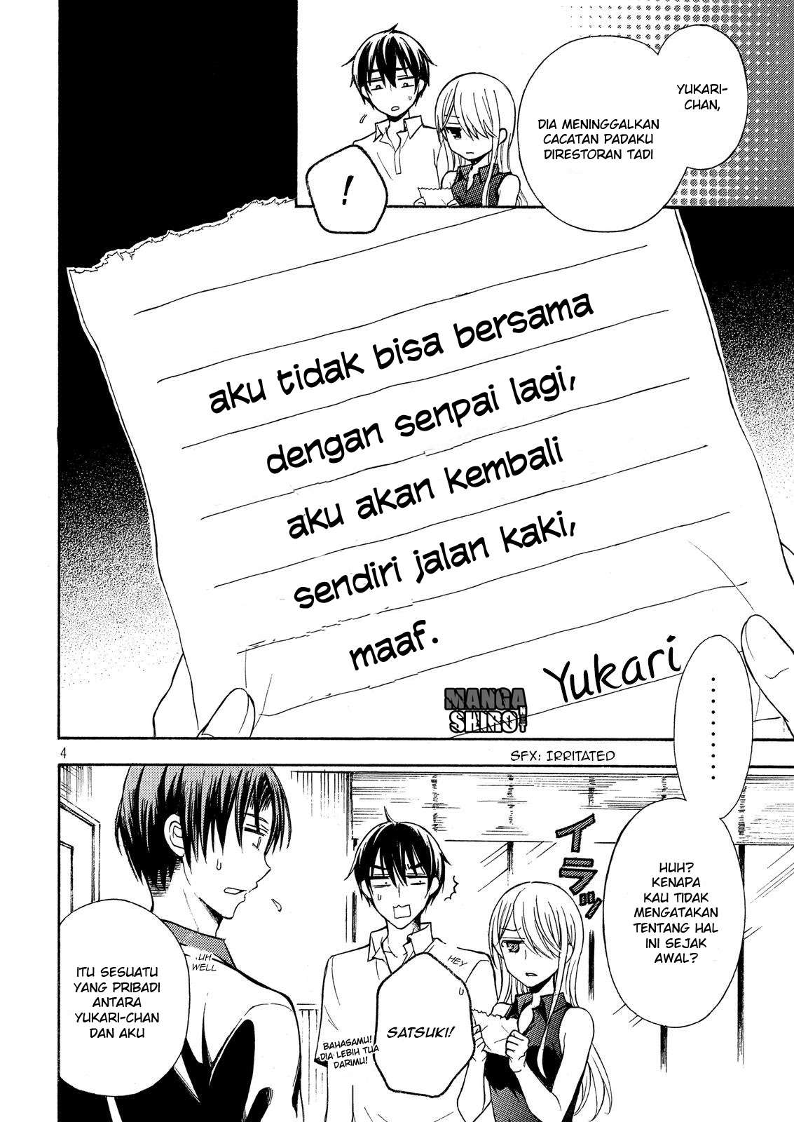 Watari-kun no xx ga Houkai Sunzen Chapter 18 Gambar 4