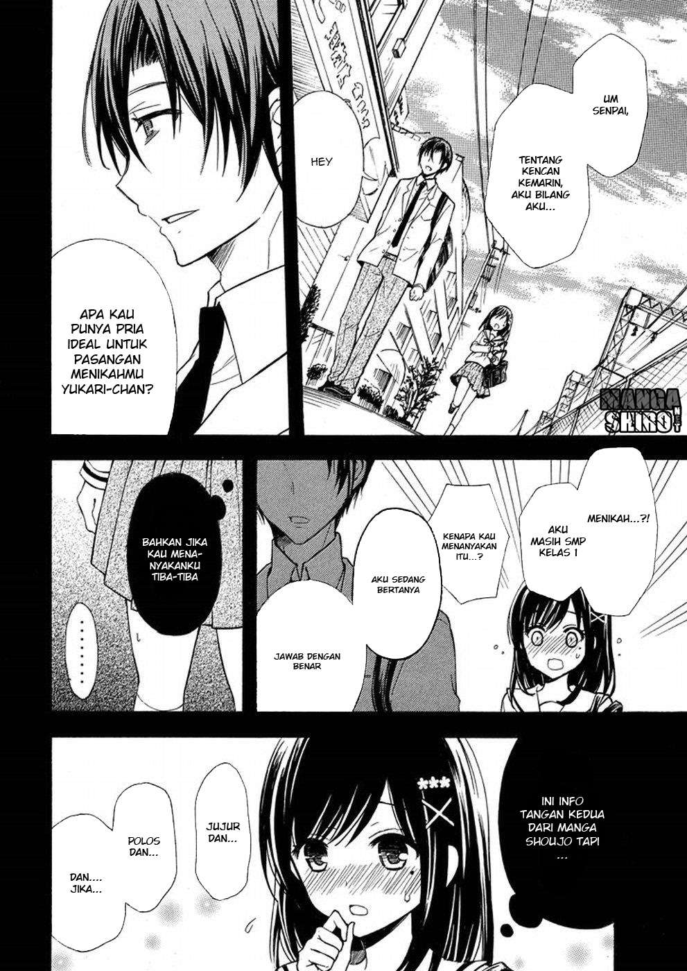 Watari-kun no xx ga Houkai Sunzen Chapter 17 Gambar 14