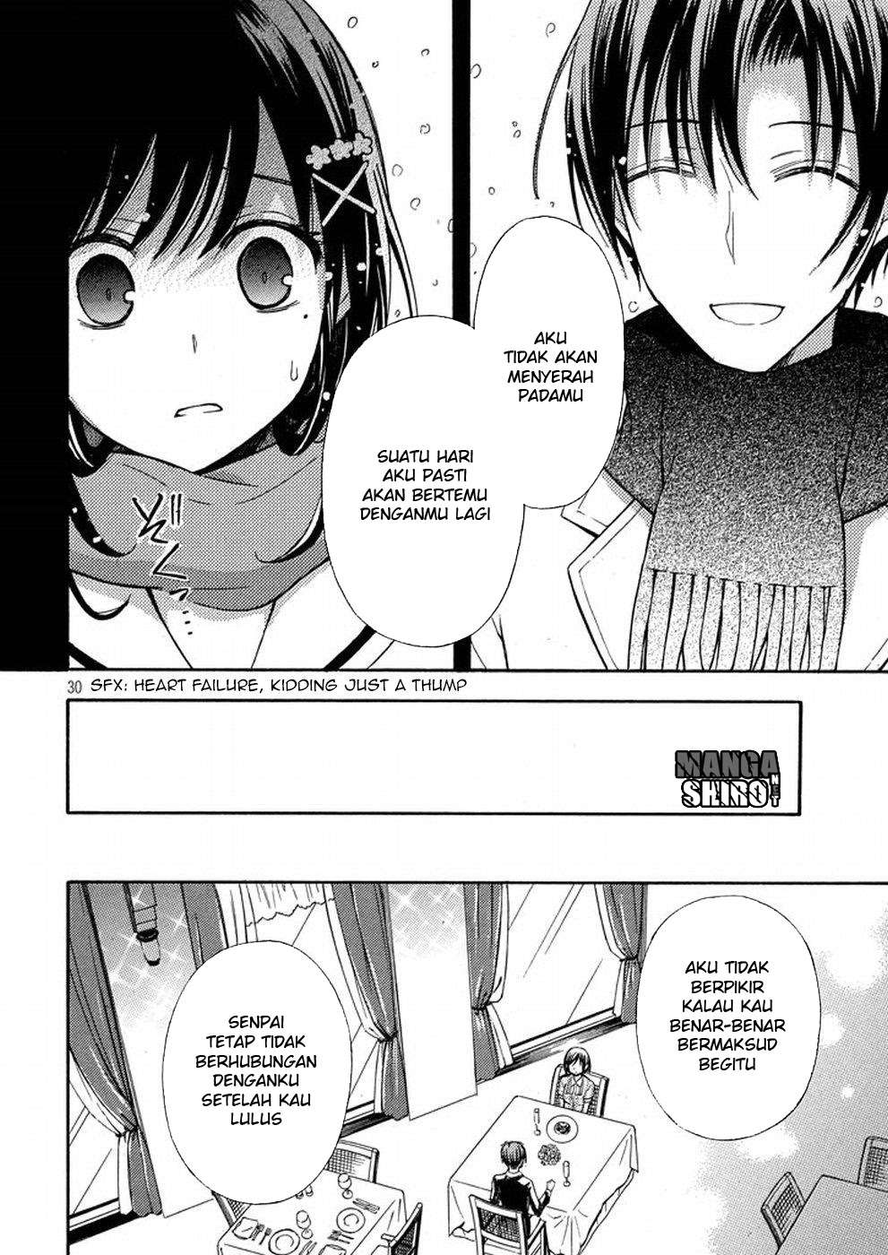 Watari-kun no xx ga Houkai Sunzen Chapter 17 Gambar 30