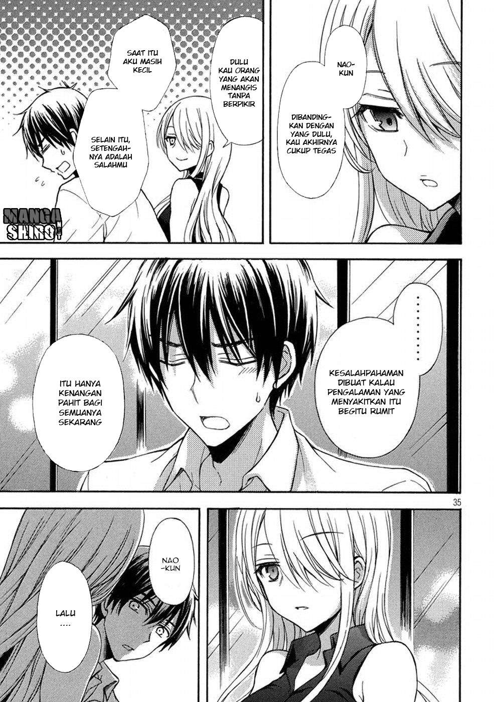 Watari-kun no xx ga Houkai Sunzen Chapter 17 Gambar 35