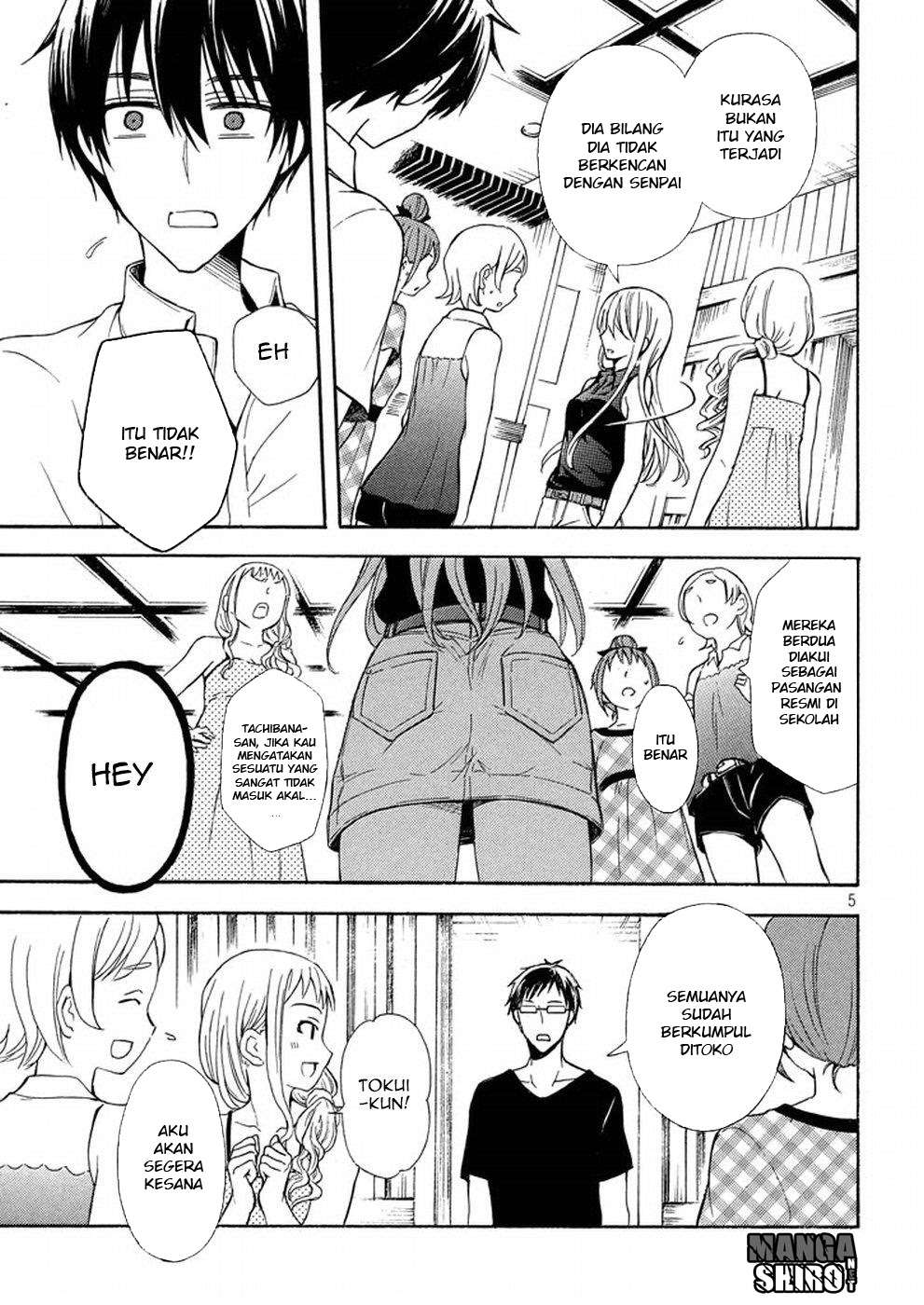 Watari-kun no xx ga Houkai Sunzen Chapter 17 Gambar 5