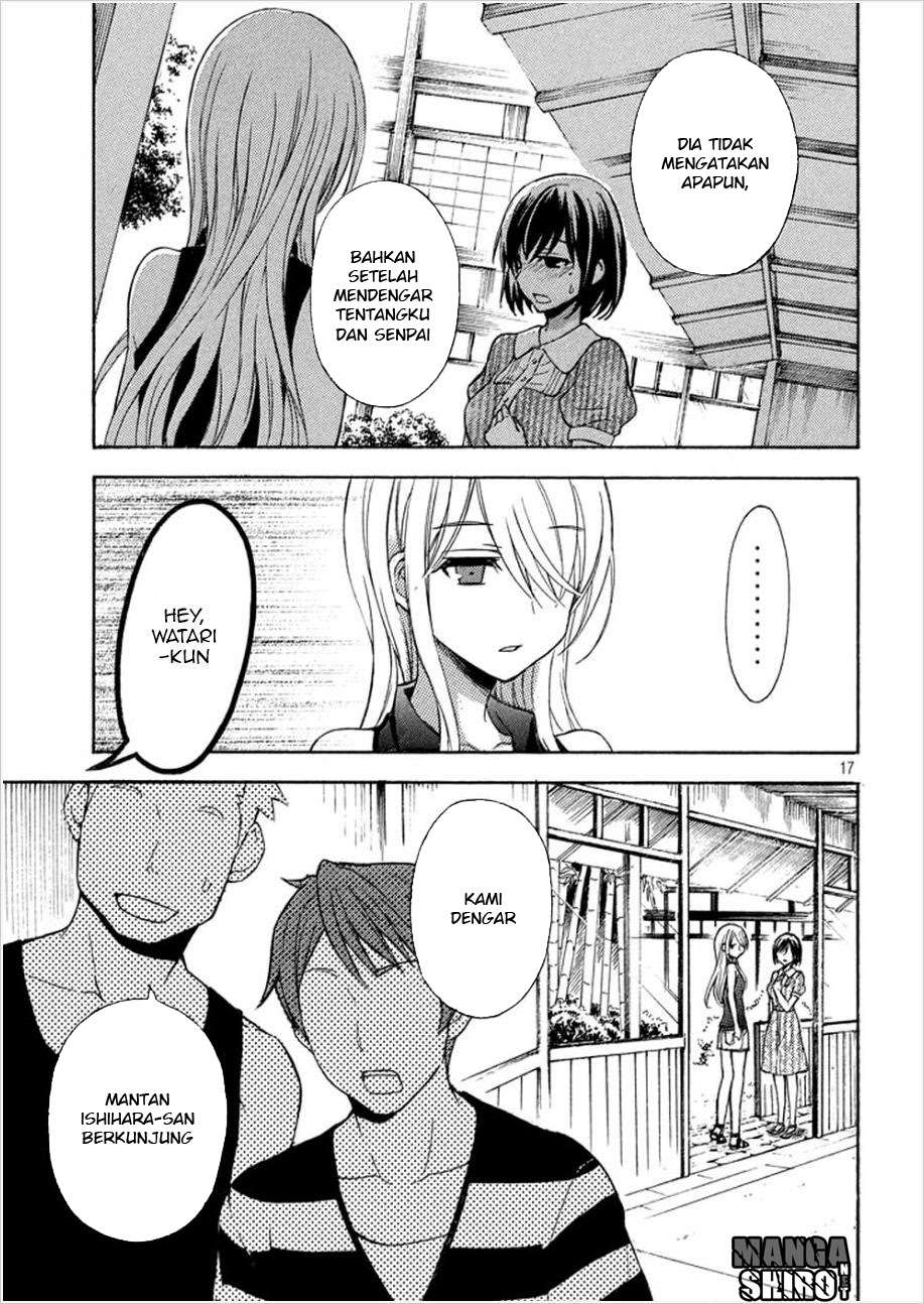 Watari-kun no xx ga Houkai Sunzen Chapter 16 Gambar 18